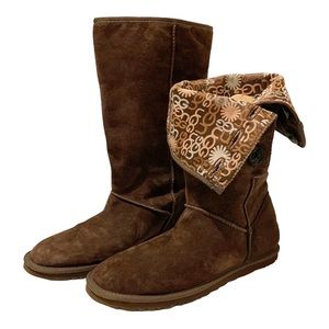 Brown Suede Women's Boots